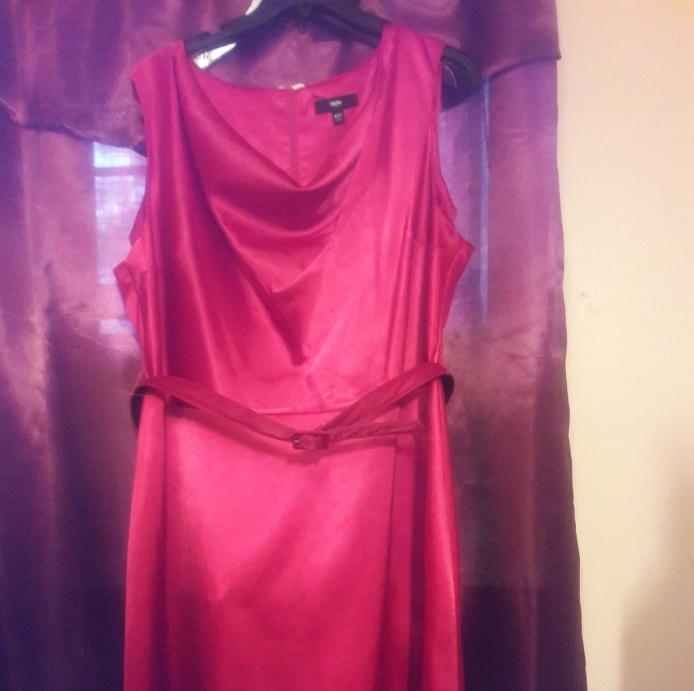 Red dress